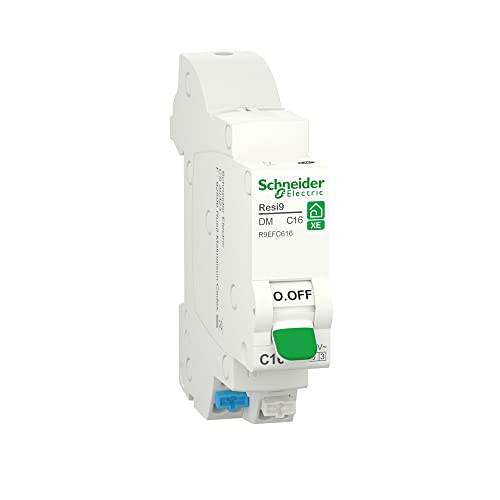 Schneider Electric - Resi9 XE - modularer Schutzschalter - 1P+N - 16A - Kurve C - steckbar - R9EFC616 von Schneider Electric