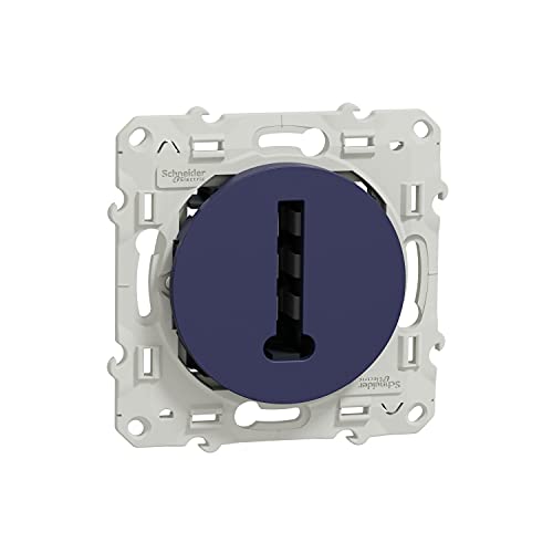 Schneider Electric S550496 Odace, T-Bindegerät, 8 Kontakte, Schrauben, Cobalt Schneider Electric S550496 Odace, T-Bindegerät, 8 Kontakte, Schrauben, Cobalt von Schneider Electric