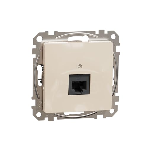 Schneider Electric SDD112461 Steckdose, Beige von Schneider Electric