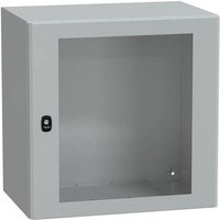 Schneider Electric Spacial S3D tspt Tür ohne Montageplatte H600xB600xT400.IP66 IK08 RAL7035. Inhalt von Schneider Electric