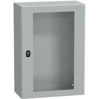 Schneider Electric Spacial S3D tspt Tür ohne Montageplatte H700xB500xT250.IP66 IK08 RAL7035. Inhalt von Schneider Electric