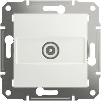 Schneider Electric - TV-Durchgangsdose Asfora Weiß (ral 9003) EPH3270321D 1 St. von SIROFLEX
