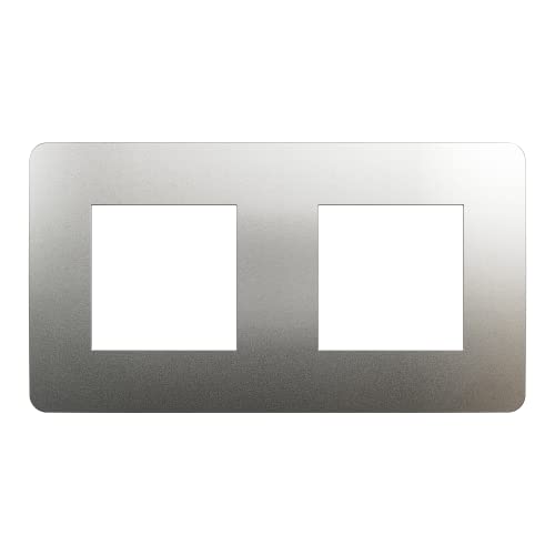 Schneider Electric - Unica Studio Metall N – Abdeckplatte – Aluminium eingefasst anthrazit – 2P – NU280456M Schneider Electric - Unica Studio Metall N – Abdeckplatte – Aluminium eingefasst anthrazit – 2P – NU280456M von Schneider Electric