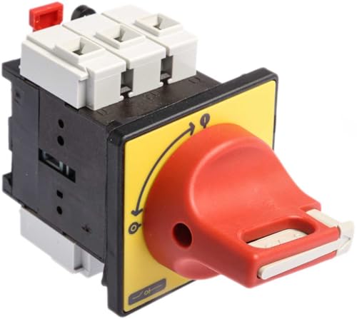 Schneider VCF0 not-aus/Hauptschalter, 4-Loch Bef., 3P, 690V, 25A, Griff rot abschließbar von Schneider Electric