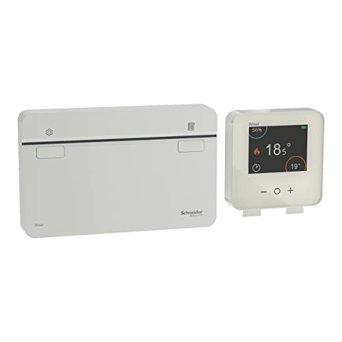 Schneider Electric - Wiser, Thermostat für Heizkessel, Steuerung On/Off oder OpenTherm, CCTFR6901 von Schneider Electric