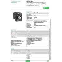 Schneider Electric ZB5AV4D4 Kleinverteilerzubehör 1St. von Schneider Electric