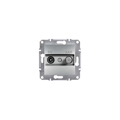 Schneider Electric eph3400161 Steckdose TV/Sat Ende, Aluminium von Schneider Electric