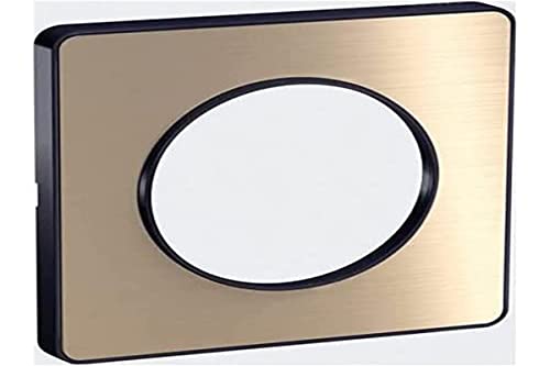 Schneider Electric sc5s54 C802l Odace Touch Platte mit Paspel 1 Post, Bronze von Schneider Electric