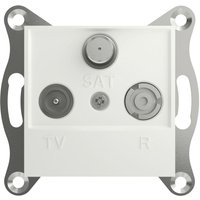 Schneider Electric - tv-, Radio-, SAT-Steckdose Asfora Weiß (ral 9003) EPH3570121D 1 St. von SIROFLEX