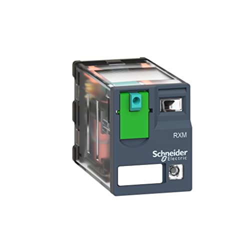 Schneider RXM2AB2BD Miniaturrelais Rxm, 2 W, 12 A, 24 VDC, LED von Schneider Electric
