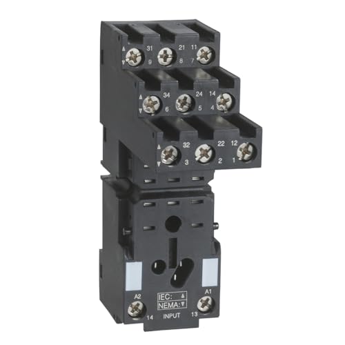 Schneider RXZE2S111M Sockel für Rxm, 3 polig, Getrennte Kontakte, Kastenklemmen Schneider RXZE2S111M Sockel für Rxm, 3 polig, Getrennte Kontakte, Kastenklemmen von Schneider Electric