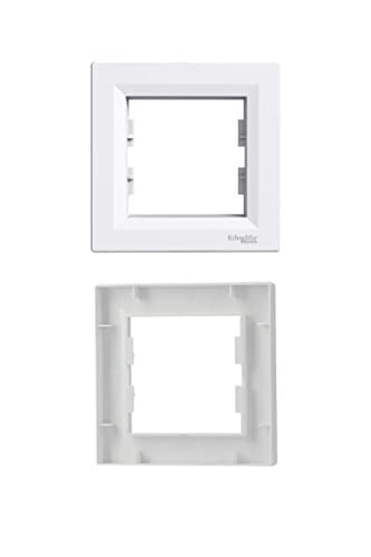 Schuko Steckdose, Dimmer, Schalter, Taster, TV SAT, VDE ((23) - Rahmen 1-Fach) von Schneider Electric