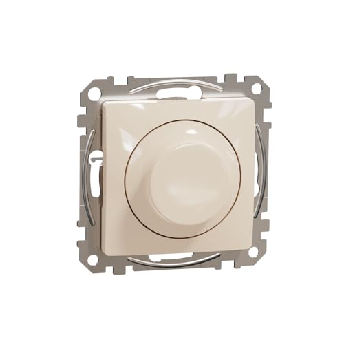 Sedna Design & Elements, Led Dimmer Drehbar Rc/Rl, Beige von Schneider Electric