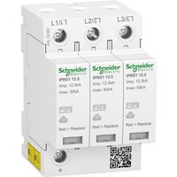 Überspannungsableiter iPRD1 12.5R-T12-3 3-polig Typ 1+2 (Klasse B+C) von Schneider Electric
