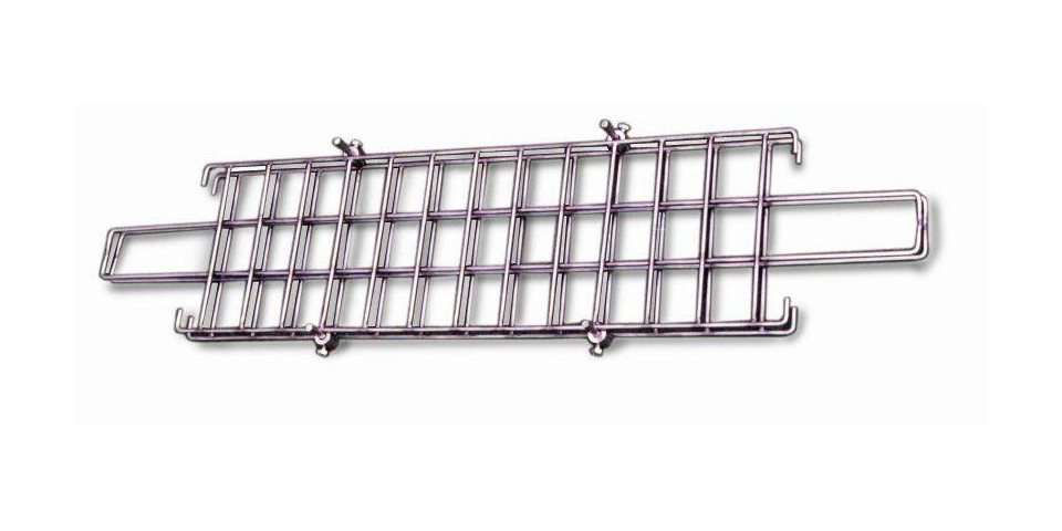 Schneider Grill Grillrosteinsatz Schneider Steakklemme für Vertikalgrill 50 für, Edelstahl von Schneider Grill