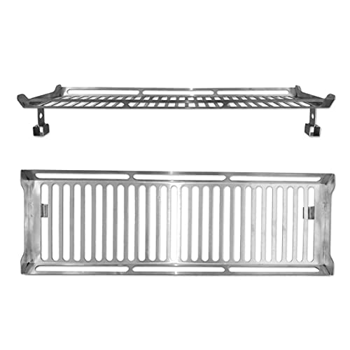 Schneider Aufsteckrost für Vertikalgrill Gesundheitsgrill 66 aus Edelstahl von Schneider Grillgeräte GmbH & Co.KG