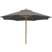 Malaga Mittelmastschirm 300 cm rund 2 Farbvarianten Sonnenschirm Gartenschirm 15 Anthrazit - Schneider Schirme von Schneider Schirme