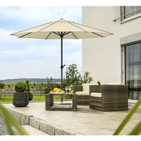 SCHNEIDER SCHIRME Marktschirm »Adria«, rund, Sonnenschutzfaktor: 50+ - beige SCHNEIDER SCHIRME Marktschirm »Adria«, rund, Sonnenschutzfaktor: 50+ - beige von Schneider Schirme