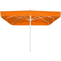 SCHNEIDER SCHIRME Marktschirm »Quadro«, BxL: 300 x 300 cm, quadratisch, Sonnenschutzfaktor: 50+ - orange von Schneider Schirme
