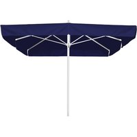 SCHNEIDER SCHIRME Marktschirm »Quadro«, BxL: 300 x 300cm, quadratisch, Sonnenschutzfaktor: 50+ - blau von Schneider Schirme