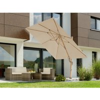 SCHNEIDER SCHIRME Sonnenschutz »Rhodos«, BxL: 300 x 300 cm, natur - beige SCHNEIDER SCHIRME Sonnenschutz »Rhodos«, BxL: 300 x 300 cm, natur - beige von Schneider Schirme