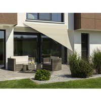 SCHNEIDER SCHIRME Sonnensegel »Teneriffa«, BxHxL: 500 x 500 x 500 cm, dreieckig, Hart-Polyethylen (HDPE) - weiss von Schneider Schirme