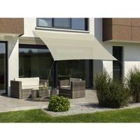 SCHNEIDER SCHIRME Sonnensegel »Teneriffa«, BxL: 500 x 360 cm, rechteckig, Hart-Polyethylen (HDPE) - weiss von Schneider Schirme