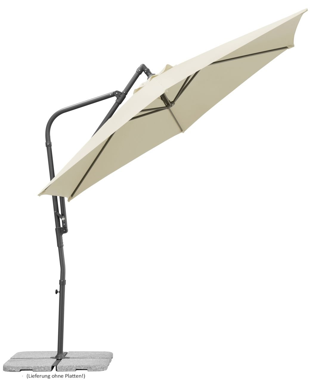 Schneider Ampelschirm Genua natur Ø 300 cm von Schneider Schirme
