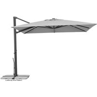 Schneider Ampelschirm RHODOS SMART, ca. 300 x 300 cm, silbergrau von Schneider Schirme