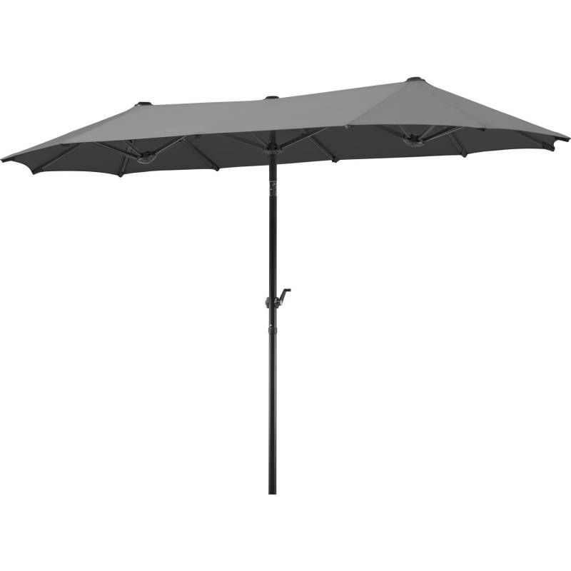 Schneider Balkonschirme Salerno 300 cmx 150 cm Anthrazit mit Knickfunktion von Schneider Schirme