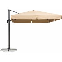 Schneider Classics Ampelschirm Rhodos 300 x 300 cm natur von Schneider Schirme