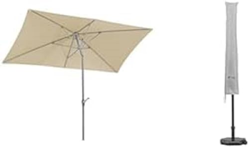 Schneider Porto 300x200 ecru + Protective sleeves for parasols up to 300 cm von Schneider-Schirme