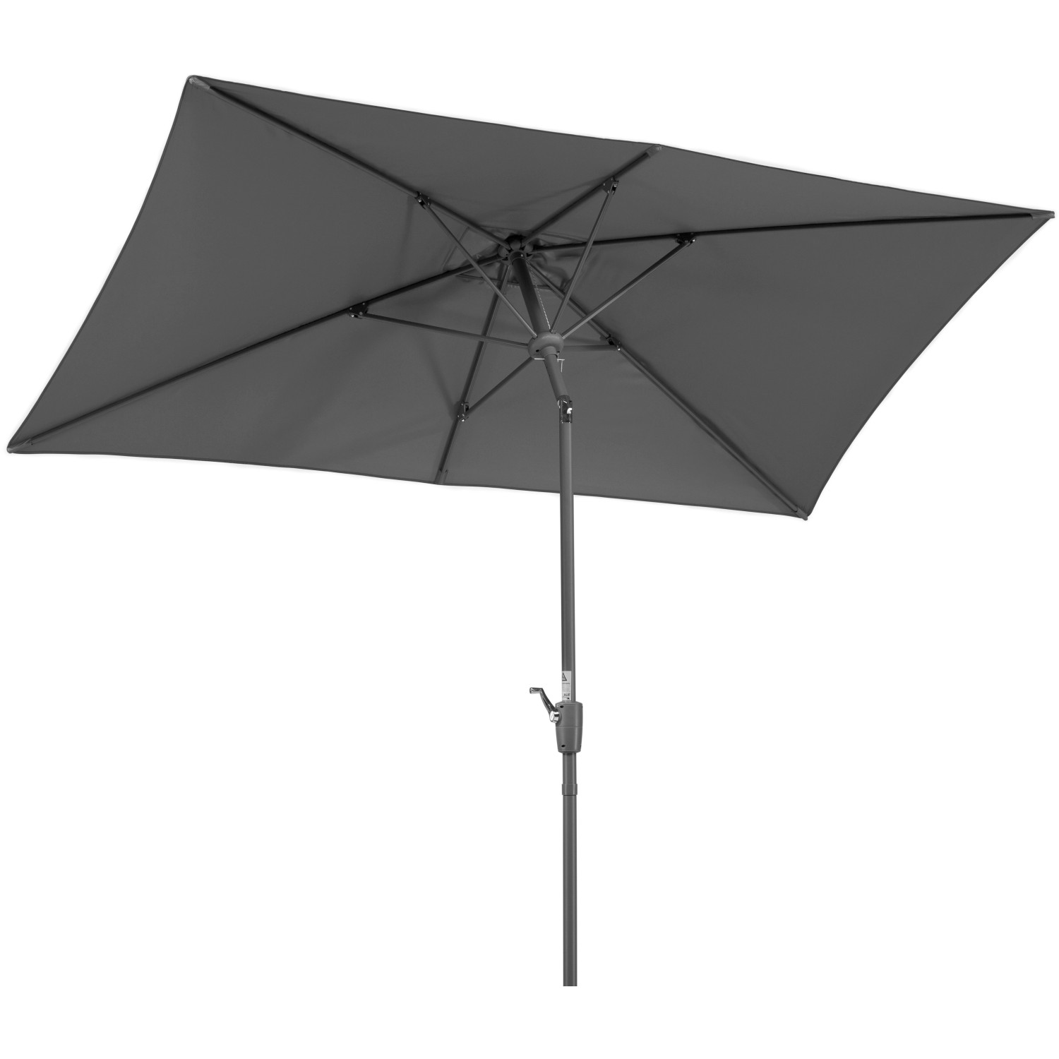 Schneider Balkonschirme Tunis 270 cmx 150 cm Anthrazit mit Kurbelmechanik Schneider Balkonschirme Tunis 270 cmx 150 cm Anthrazit mit Kurbelmechanik von Schneider Schirme