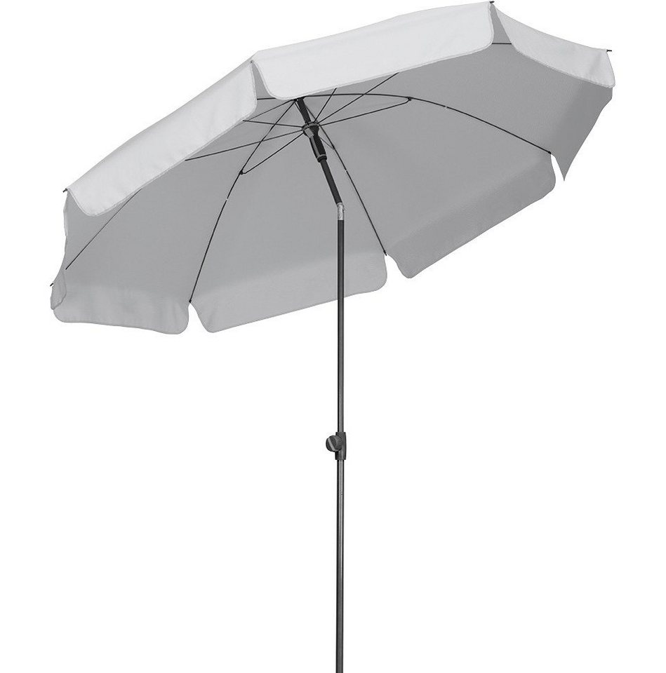 Schneider Schirme Sonnenschirm Schneider Sonnenschirm Aquila silbergrau Ø 200 cm von Schneider Schirme