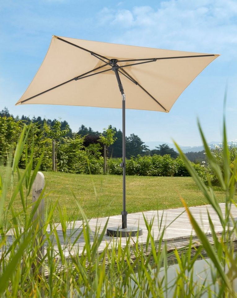Schneider Schirme Sonnenschirm Sevilla, LxB: 240x140 cm, Stahl/Polyester von Schneider Schirme
