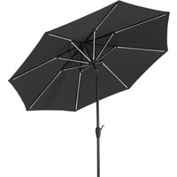 Schneider Sonnenschirm BLACKLIGHT ca. 270 cm Ø, anthrazit von Schneider Schirme