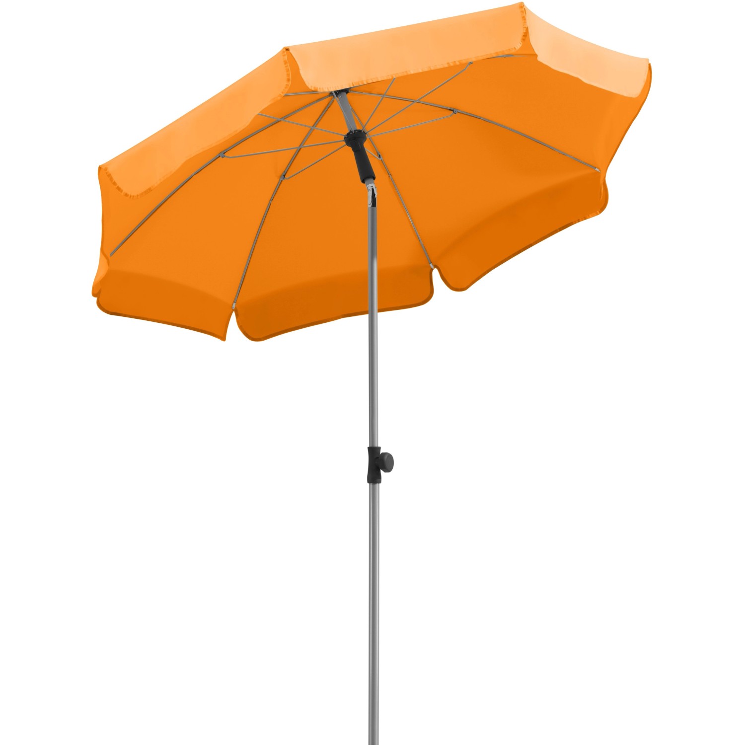 Schneider Sonnenschirm Locarno Mandarine Ø 150 cm von Schneider Schirme