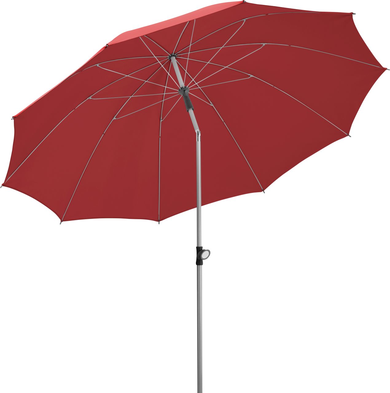 Schneider Sonnenschirm Locarno rot, Ø 220 cm von Schneider Schirme