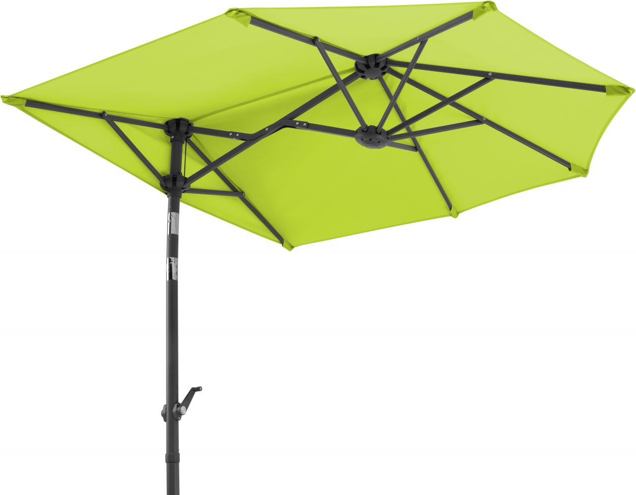 Schneider Sonnenschirm Salerno mezza apfelgrün, 150 x 150 cm von Schneider Schirme