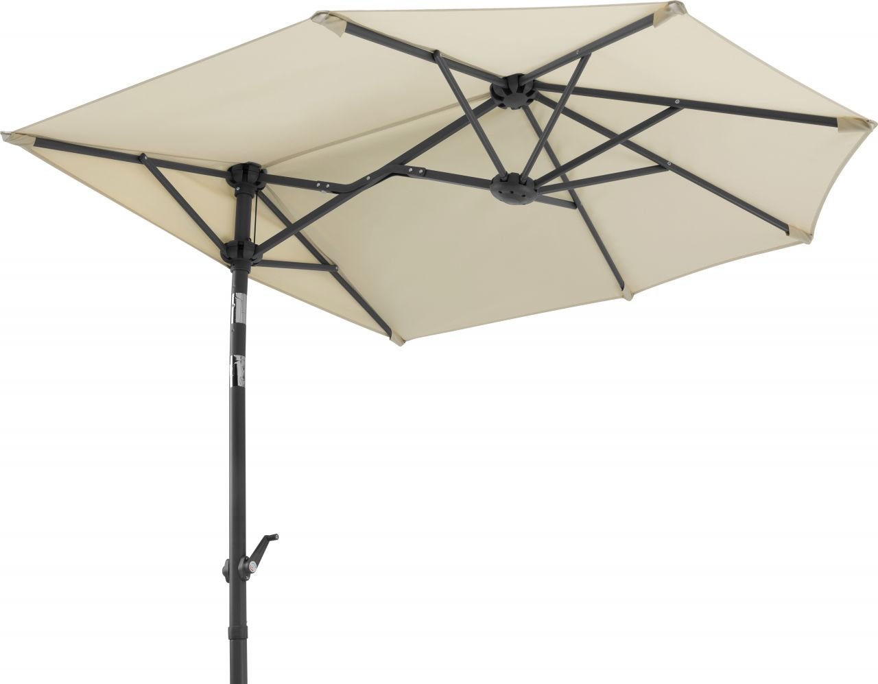 Schneider Sonnenschirm Salerno mezza natur 150 x 150 cm von Schneider Schirme