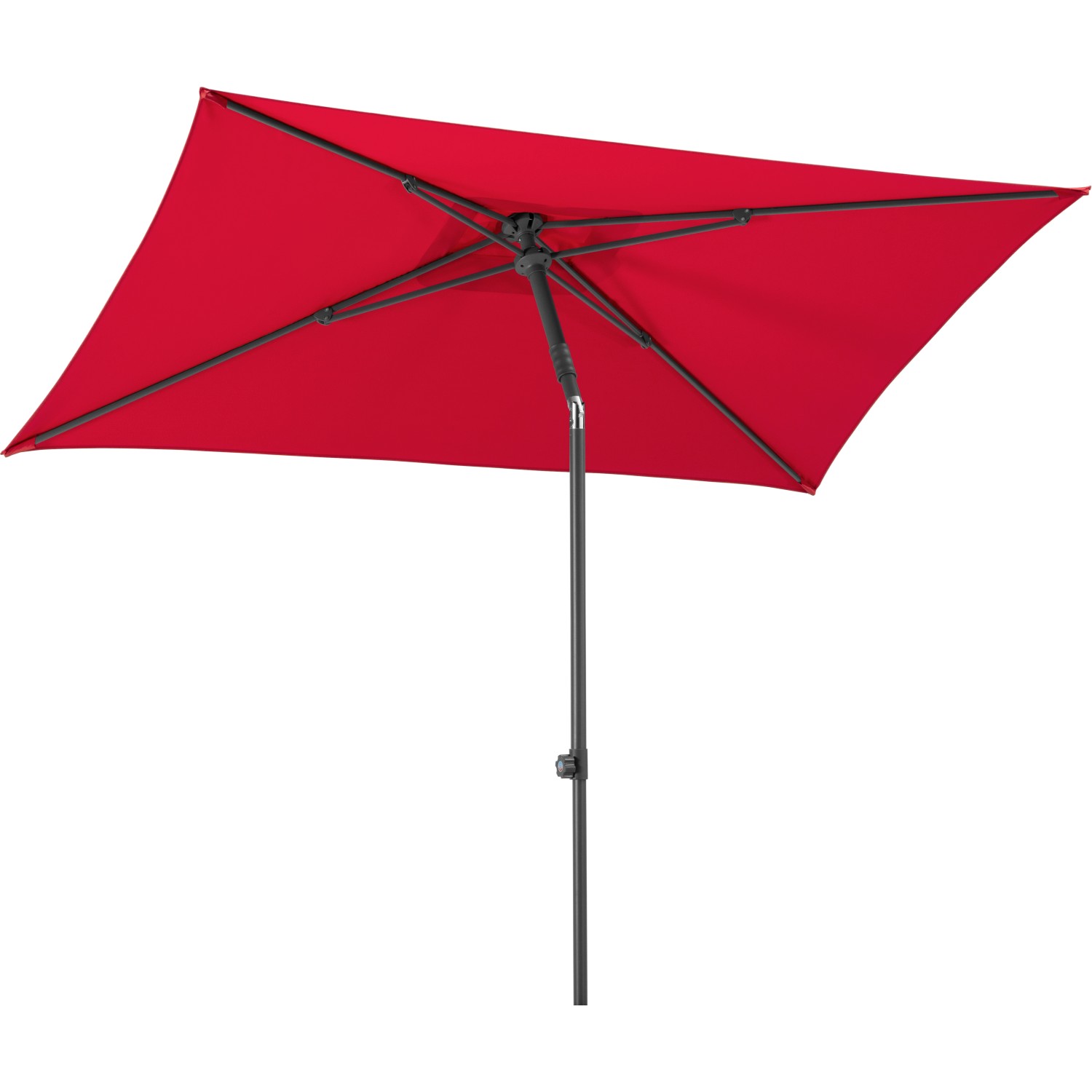 Schneider Sonnenschirm Sevilla Rot 240 cm x 140 cm von Schneider Schirme