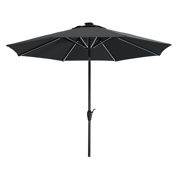Sonnenschirm 'Blacklight' D 270 cm von Schneider-Schirme