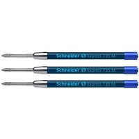 Schneider Express 735 Kugelschreiberminen M blau - 3 Stück von Schneider