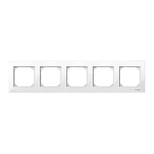Schneider ELEC ppm – PME 51 00 – Rahmen 5 Elemente Elegance weiß Aktiv Schneider ELEC ppm – PME 51 00 – Rahmen 5 Elemente Elegance weiß Aktiv von Schneider elec