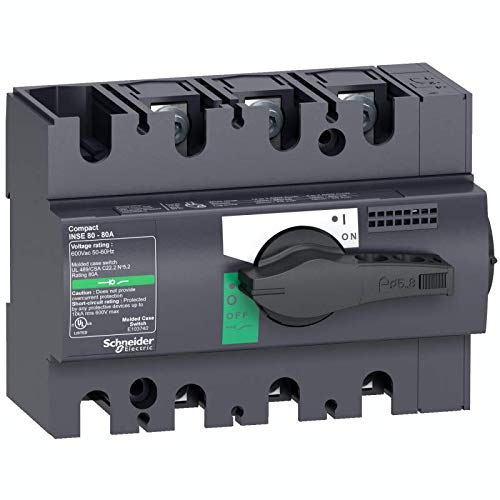 Schneider elec pbt - int 85 10 - Insektenschutzschalter 80 3-polig 40A ul von Schneider elec