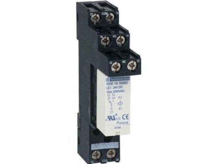 10x Schneider Electric Interface-Relais Zelio RSB 24Vdc 16A, Relais von Schneider-electric