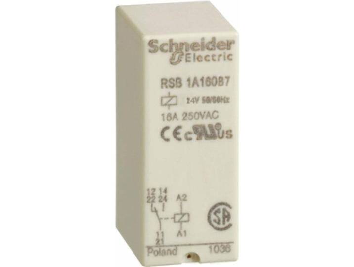 10x Schneider Electric Interface-Relais Zelio RSB 24Vdc 16A, Relais von Schneider-electric
