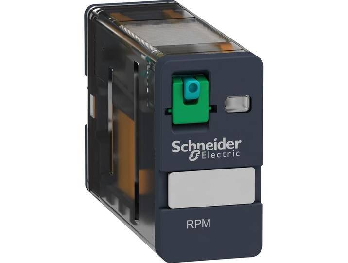 10x Schneider Electric Plug-in relay, 15A, 250 V, rpm + options, Relais von Schneider-electric