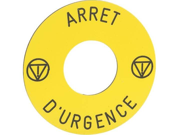 10x Schneider Electric SCHILD GE D=45MM ZB6Y7130, Schalter + Taster, Gelb 10x Schneider Electric SCHILD GE D=45MM ZB6Y7130, Schalter + Taster, Gelb von Schneider-electric