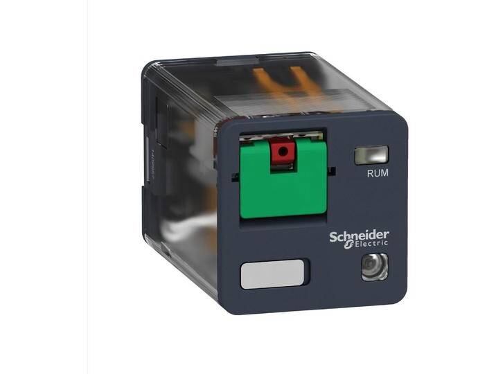 10x Schneider Electric Steckbare Universalrelais RUM, 2 W, 10 RUMC22B7, Relais von Schneider-electric